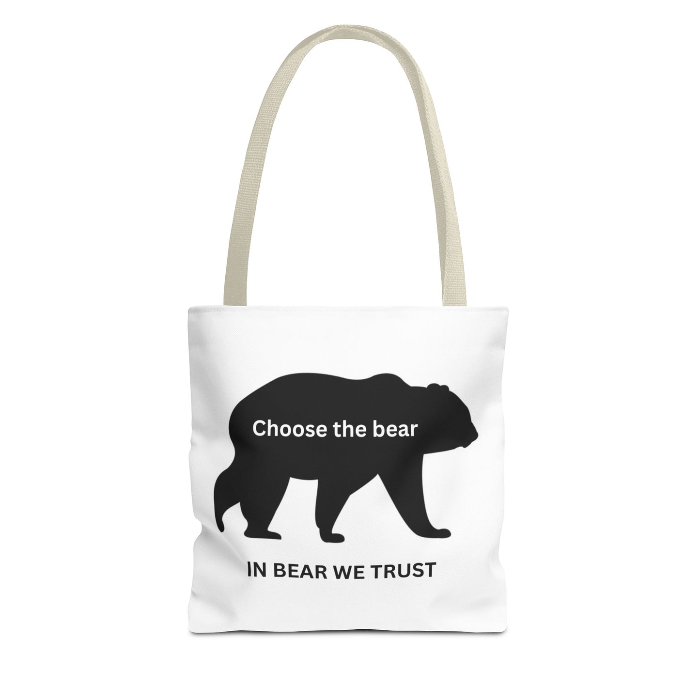 Bear - In Bear We trust - Tote Bag (AOP)