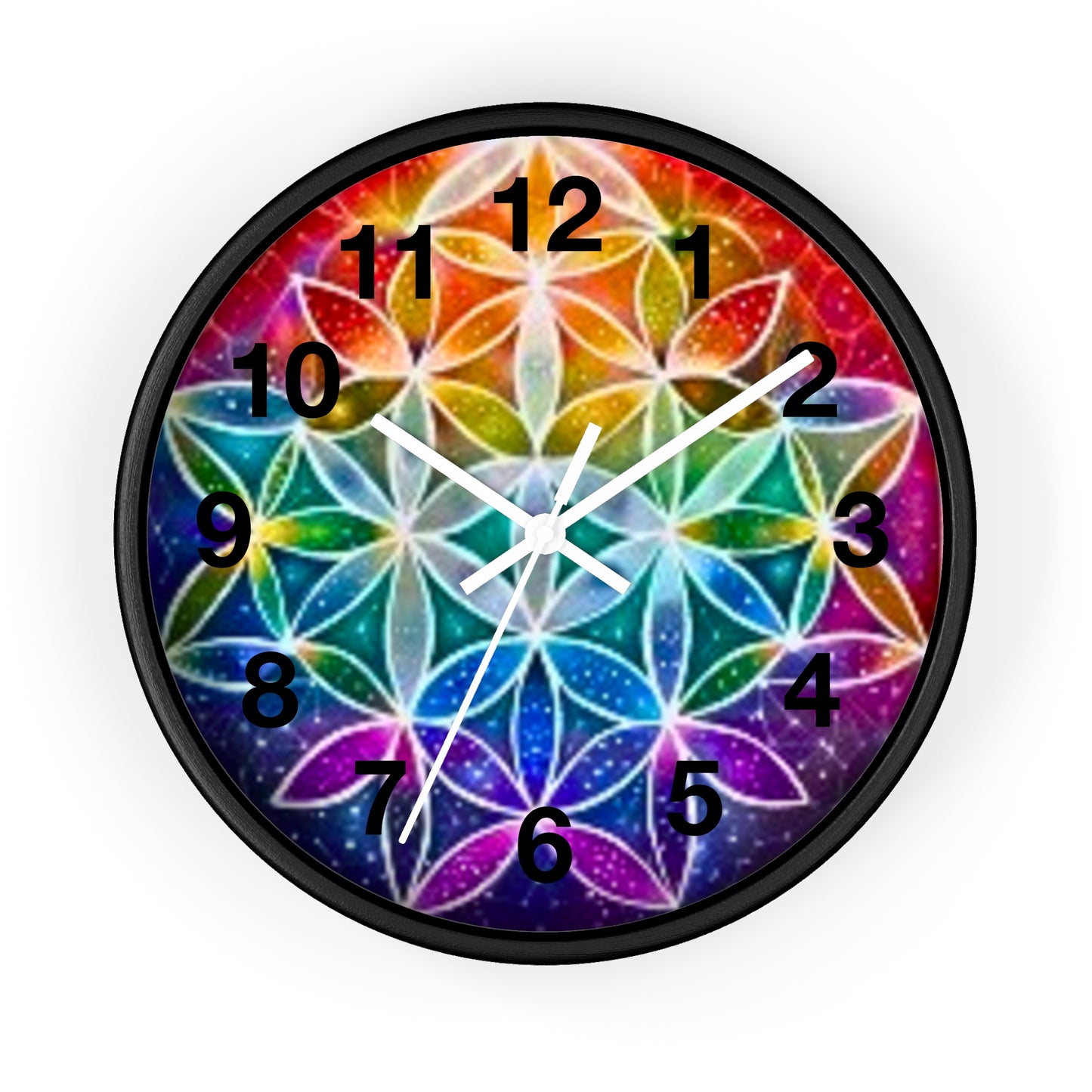 Flower Of Life - Wall Clock