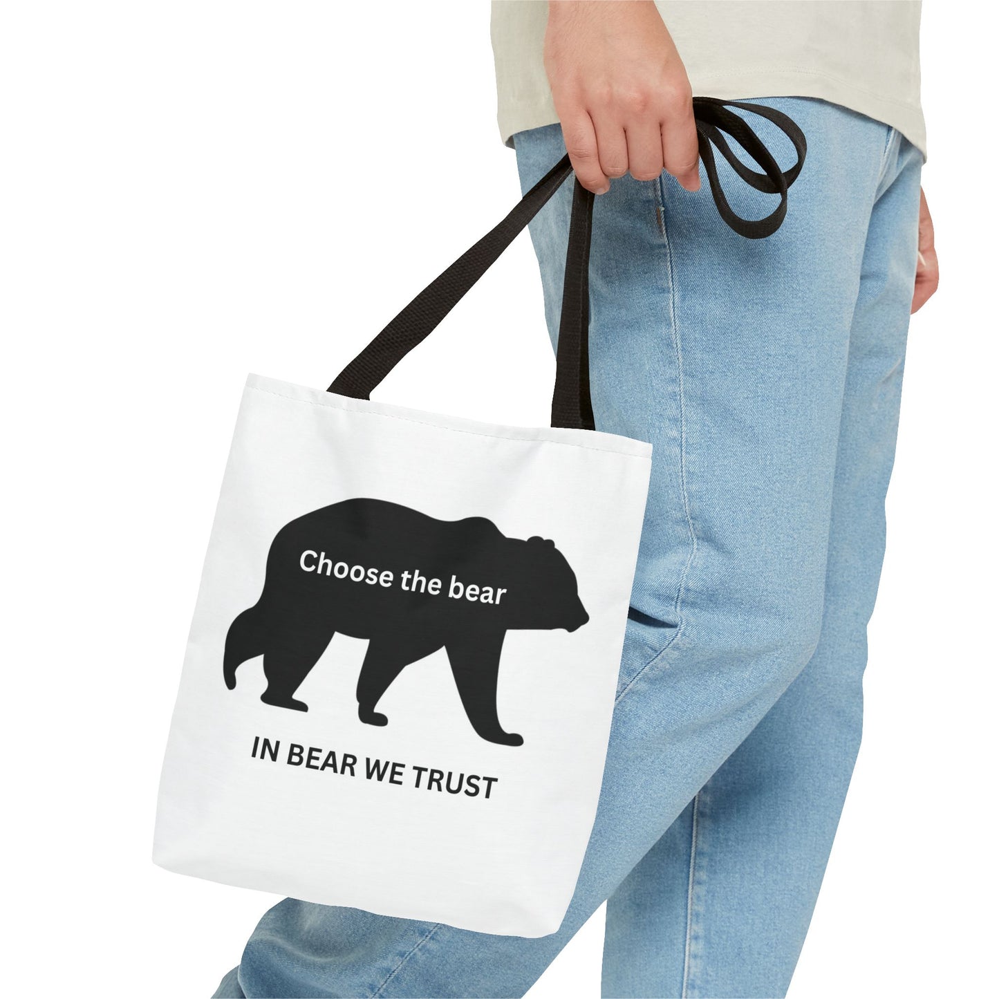 Bear - In Bear We trust - Tote Bag (AOP)