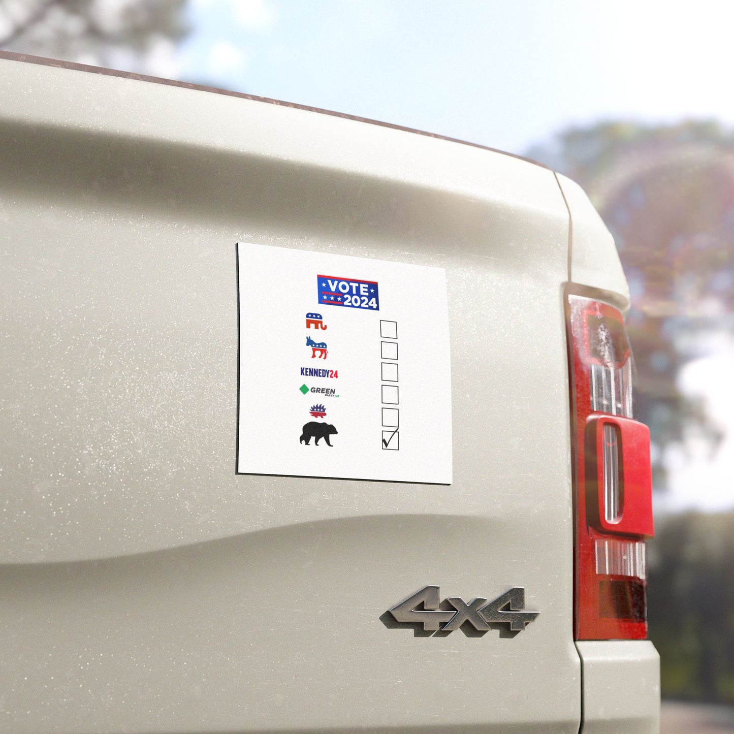 Bear- Vote for the Bear - Car Magnets