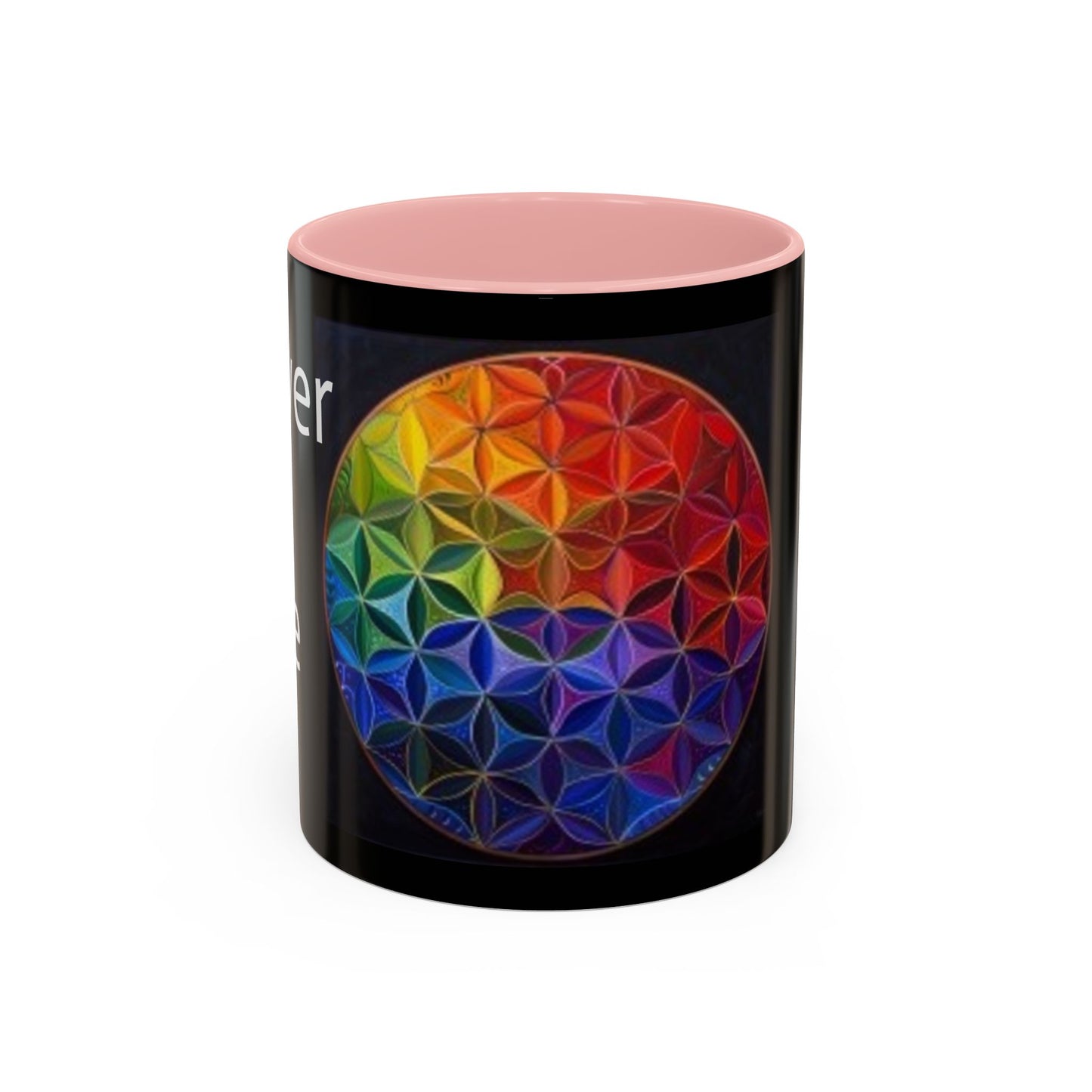 Flower of Life (Black) - Accent Coffee Mug (11, 15oz)