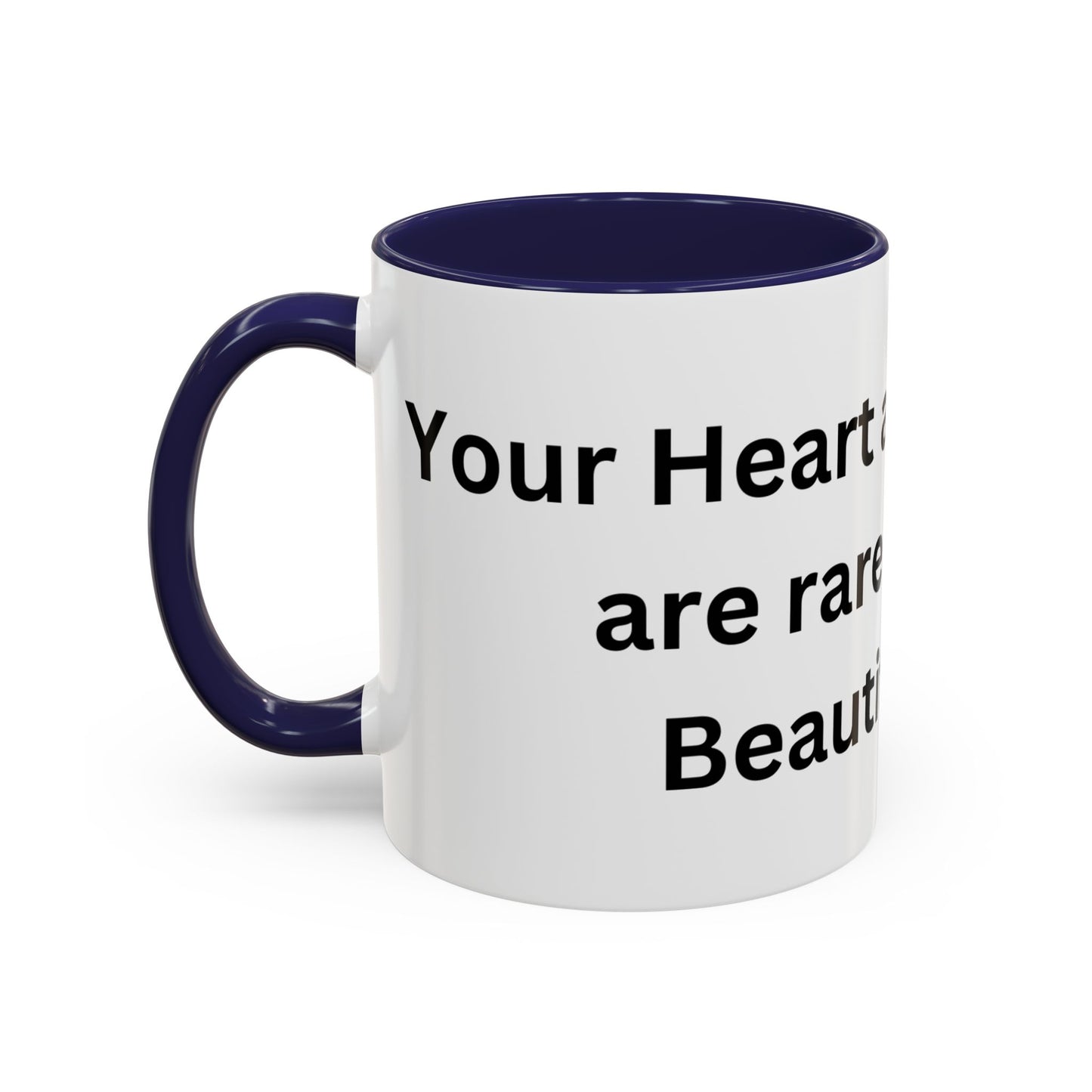 Bee Kind - Your Heart and Soul are rare and beautiful - Accent Coffee Mug (11, 15oz)