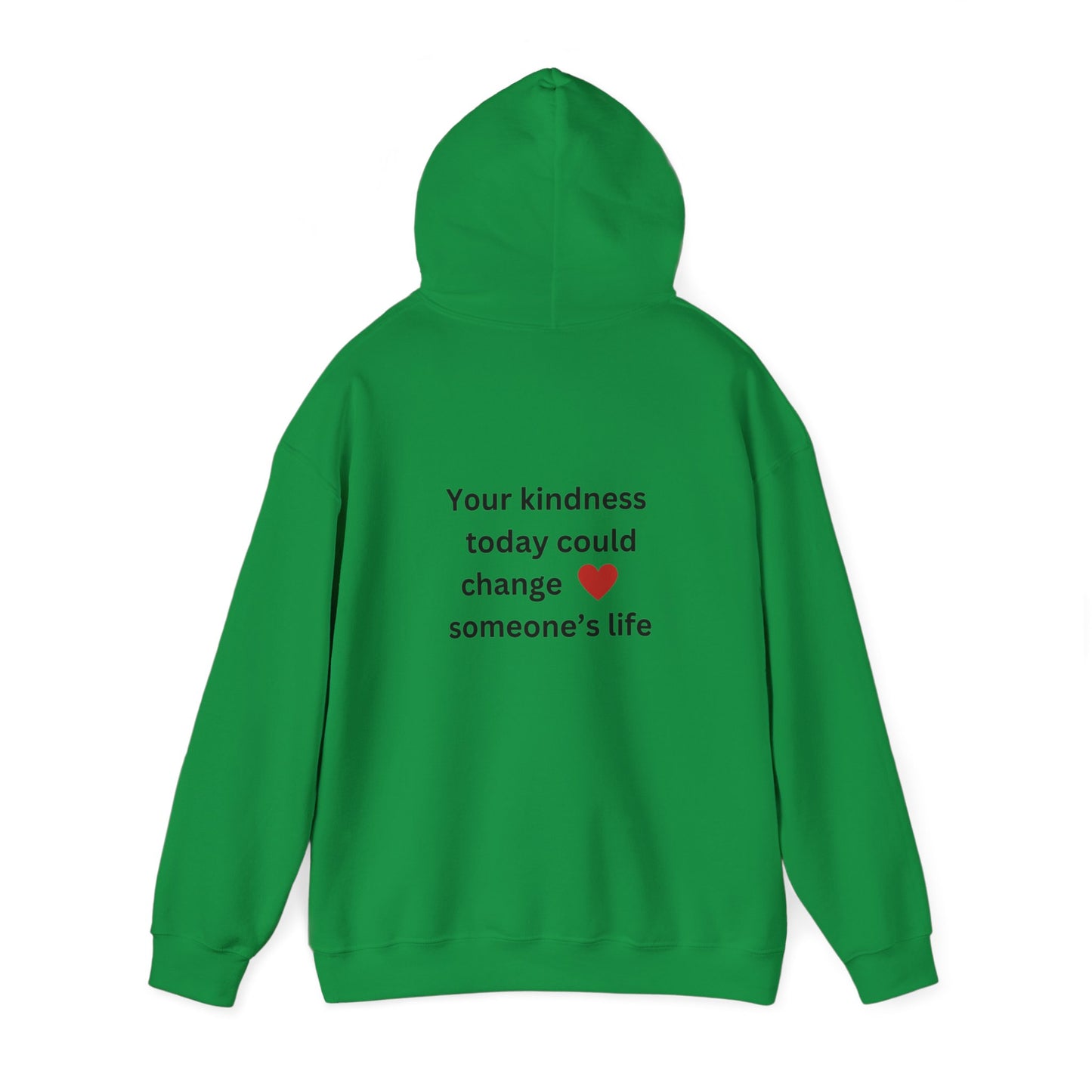 Bee Kind - (Back) Your kindness today could change someone's life - Unisex Heavy Blend™ Hooded Sweatshirt