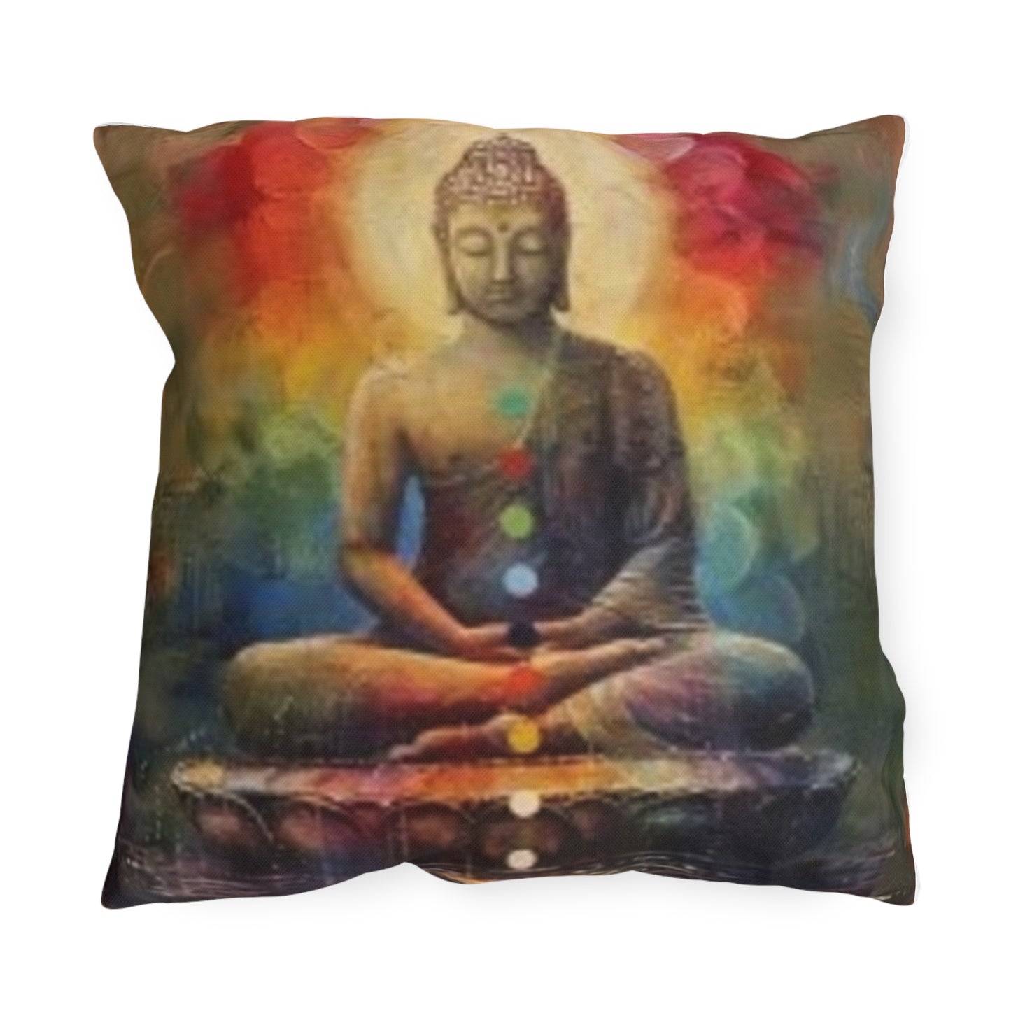 Zen Buddha - Outdoor Pillows