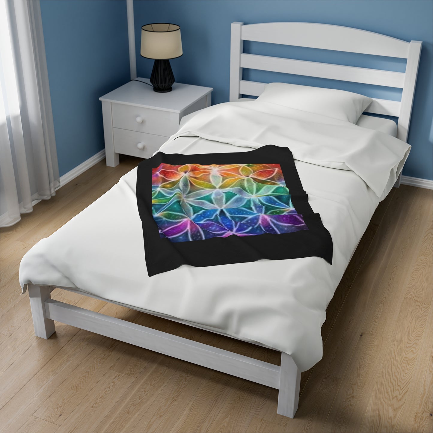 Flower of life - Velveteen Plush Blanket