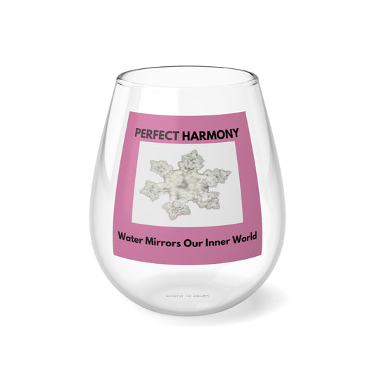 PERFECT HARMONY STEMLESS WINE GLASS- 11.75oz