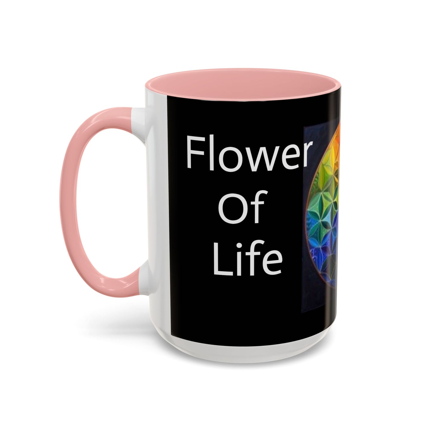 Flower of Life (Black) - Accent Coffee Mug (11, 15oz)