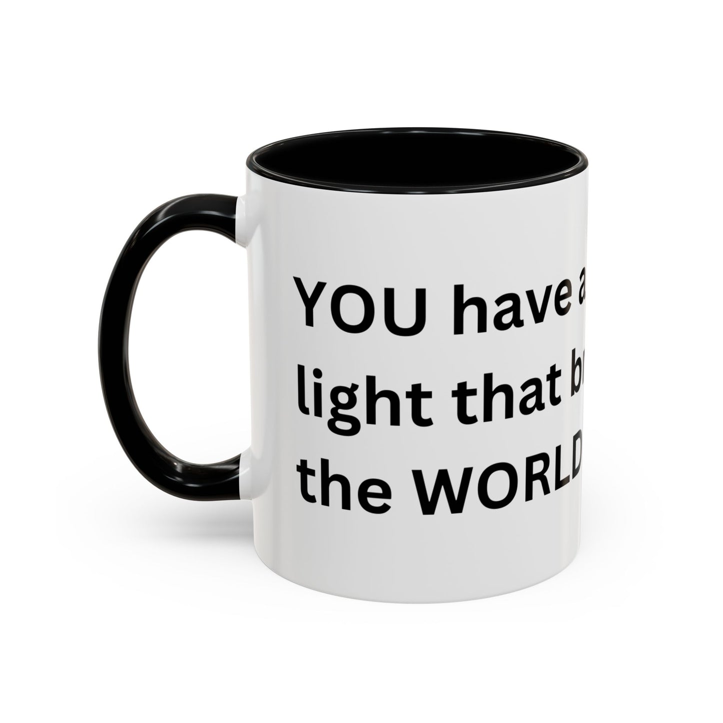 Bee Kind - You have a unique light that brightens the world - Accent Coffee Mug (11, 15oz)