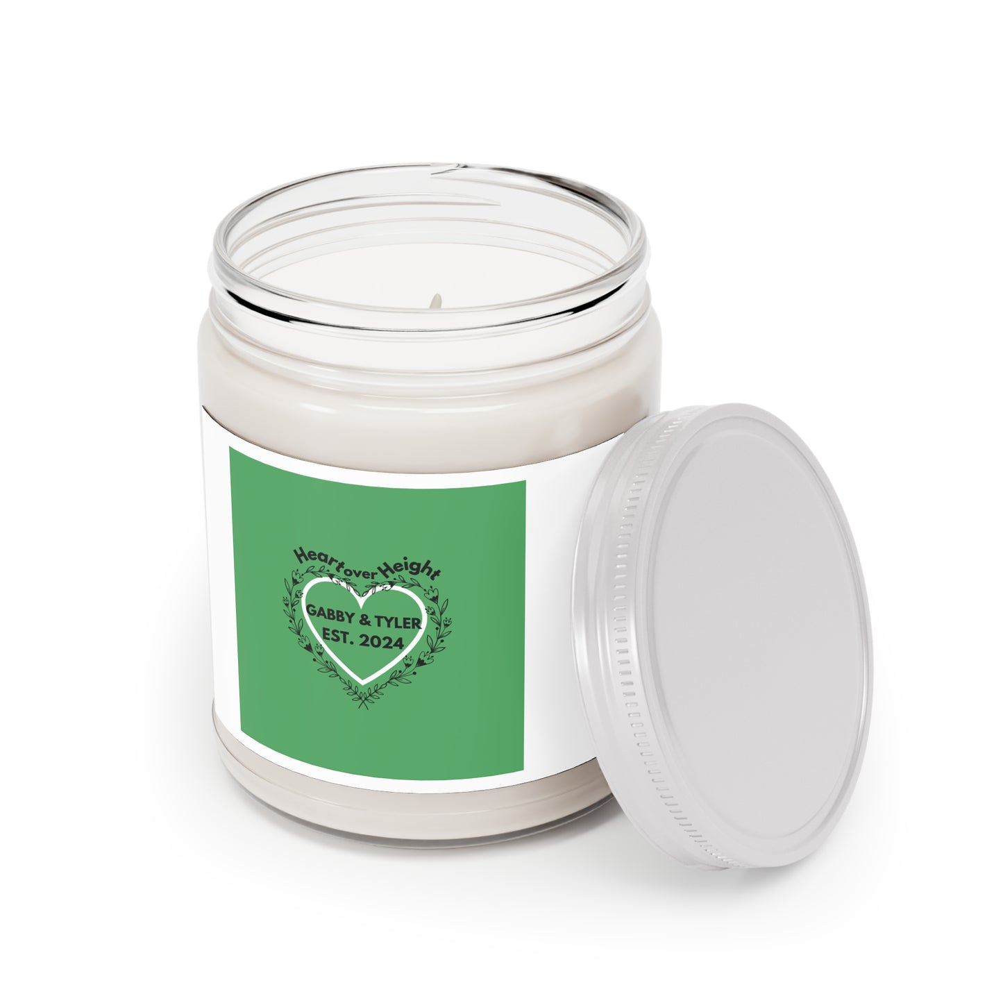 Gabby & Tyler - Green -Scented Candles, 9oz - *wedding gift proceeds