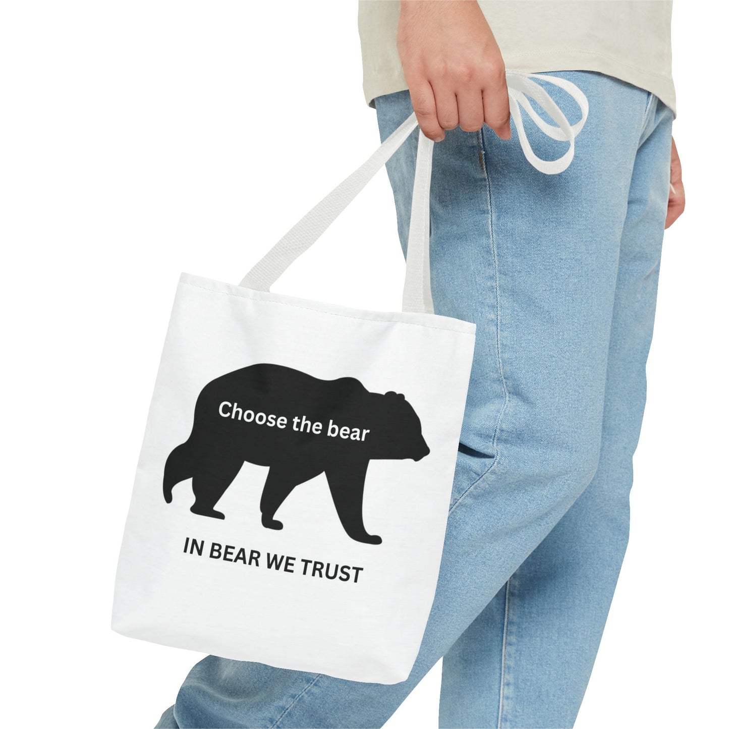 Bear - In Bear We trust - Tote Bag (AOP)