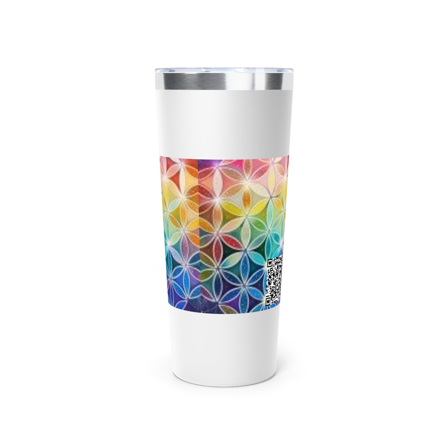 Flower of Life - Copper Vacuum Insulated Tumbler, 22oz