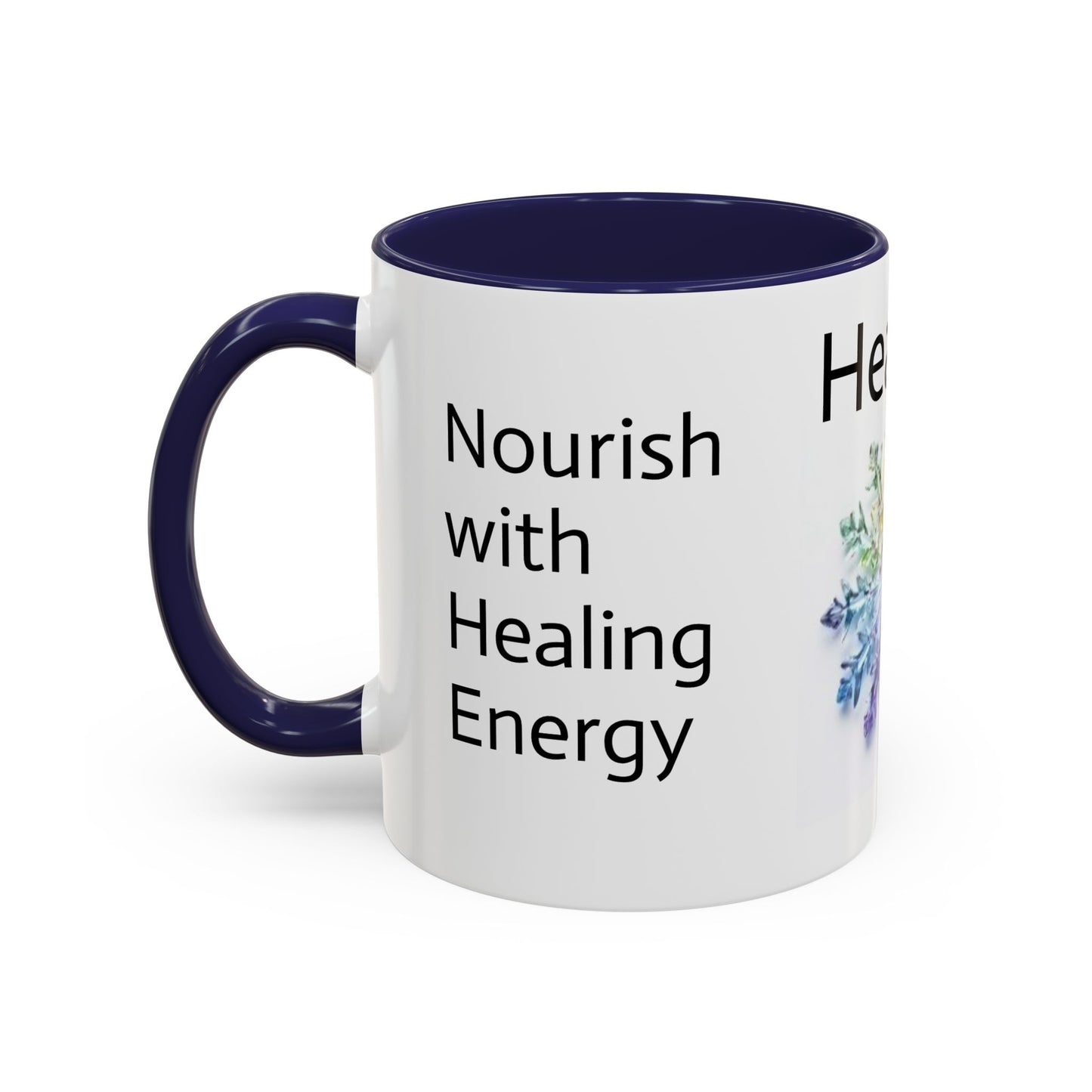 Healing - Nourish with Healing Energy - Accent Coffee Mug (11, 15oz)