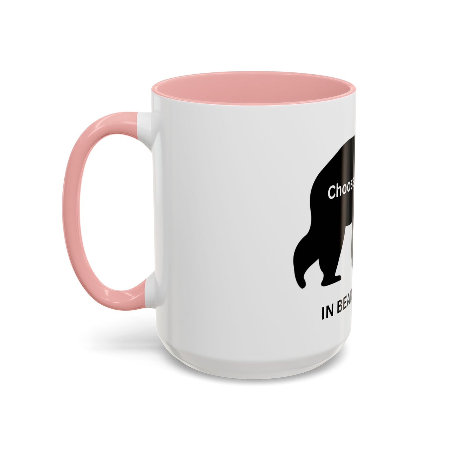 Bear -  In Bear We Trust (white) - Accent Coffee Mug (11, 15oz)