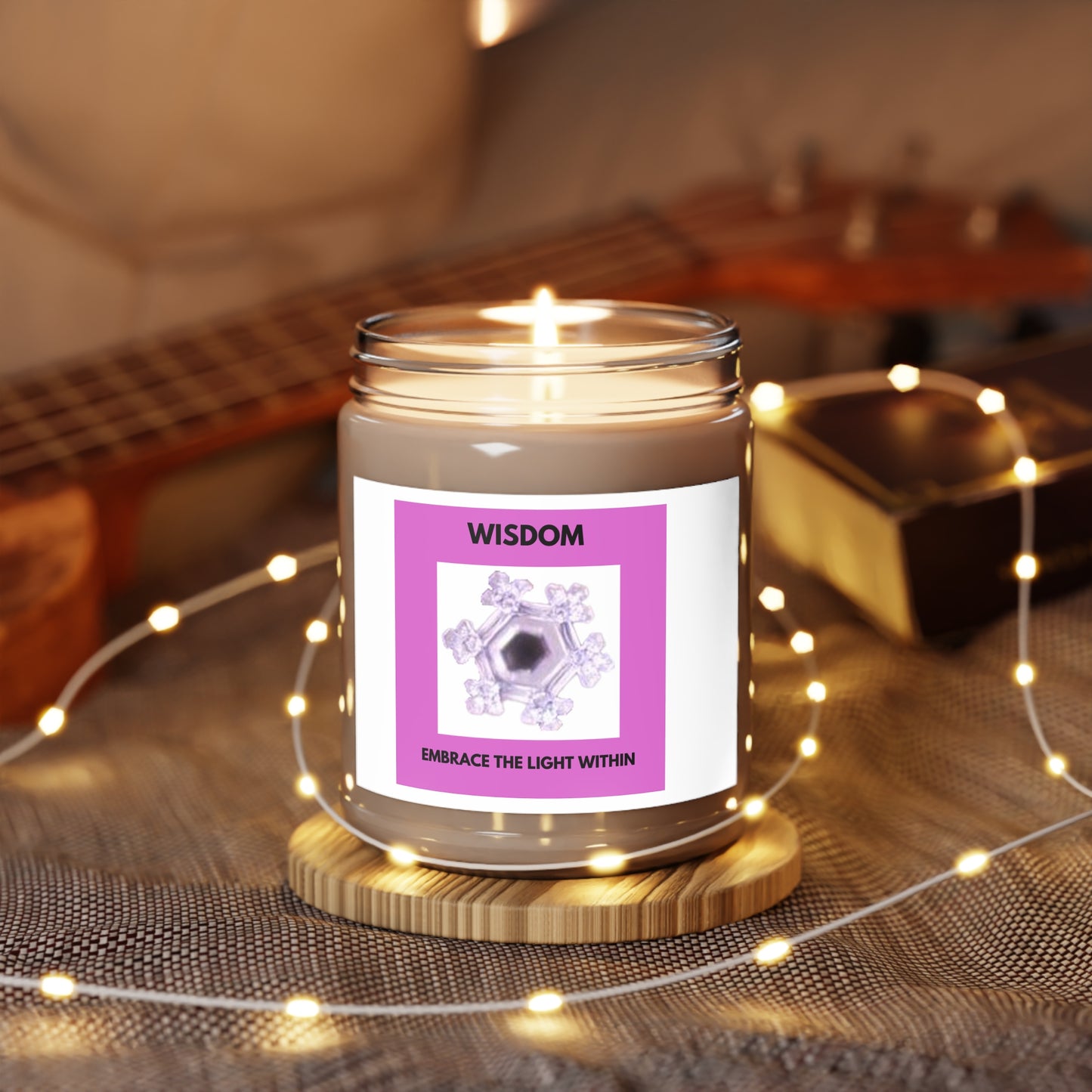 WISDOM-EMBRACE THE LIGHT WITHIN - Scented Candles, 9oz