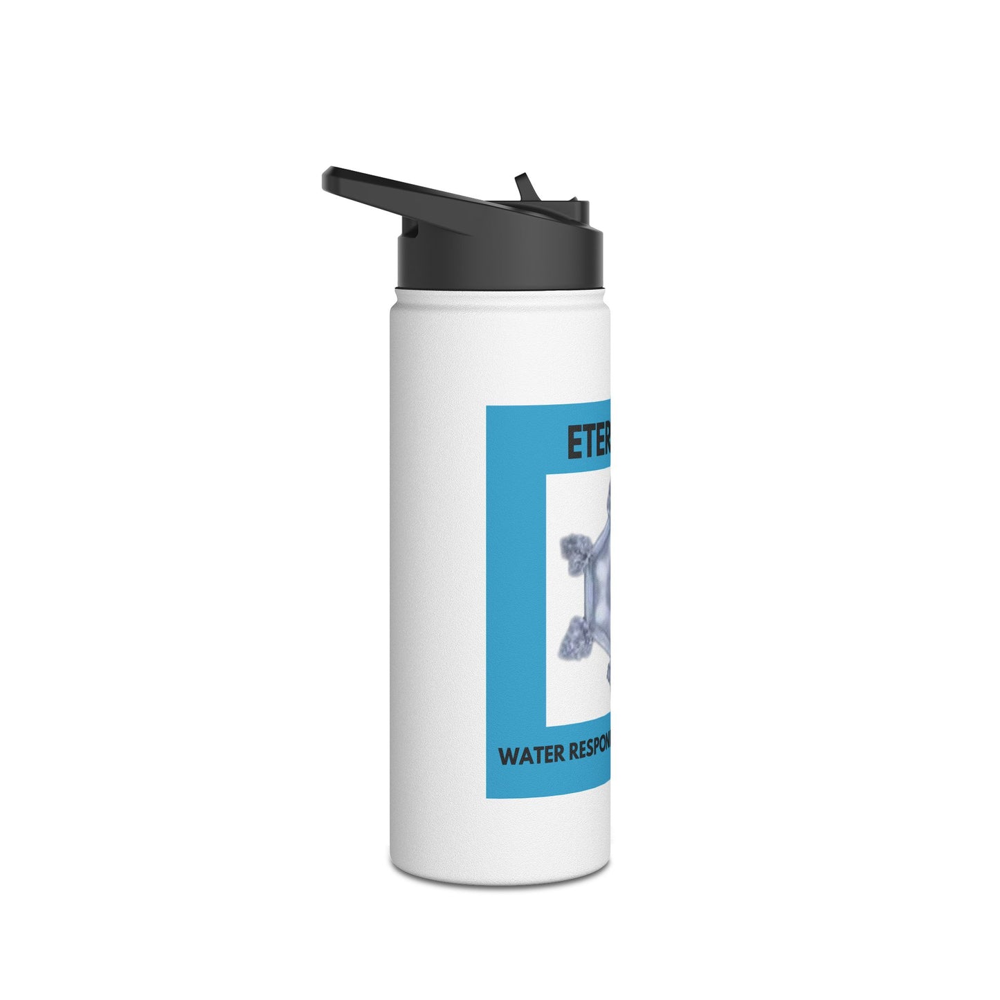 Eternal- Water Crystal -  Stainless Steel Water Bottle, Standard Lid