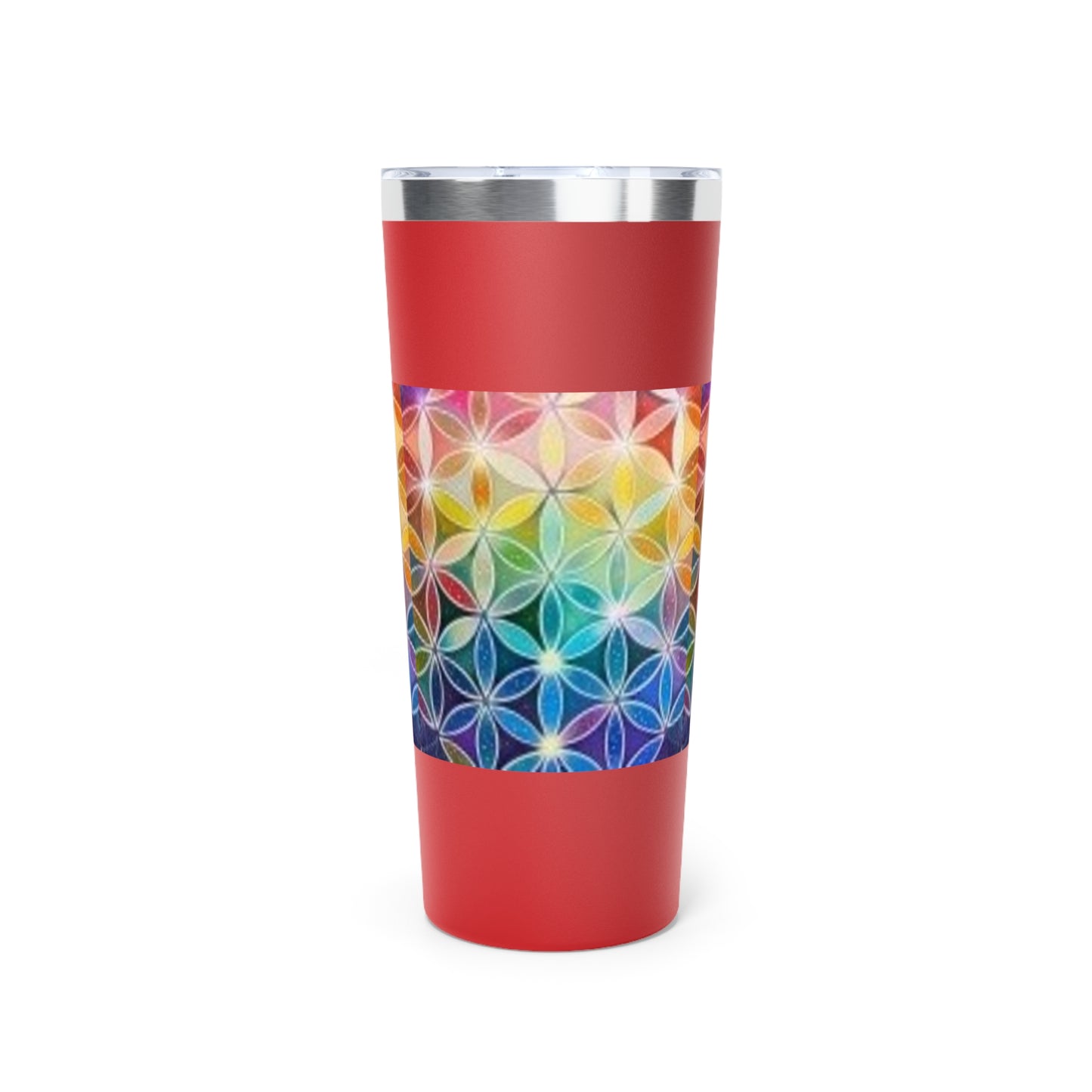 Flower of Life - Copper Vacuum Insulated Tumbler, 22oz