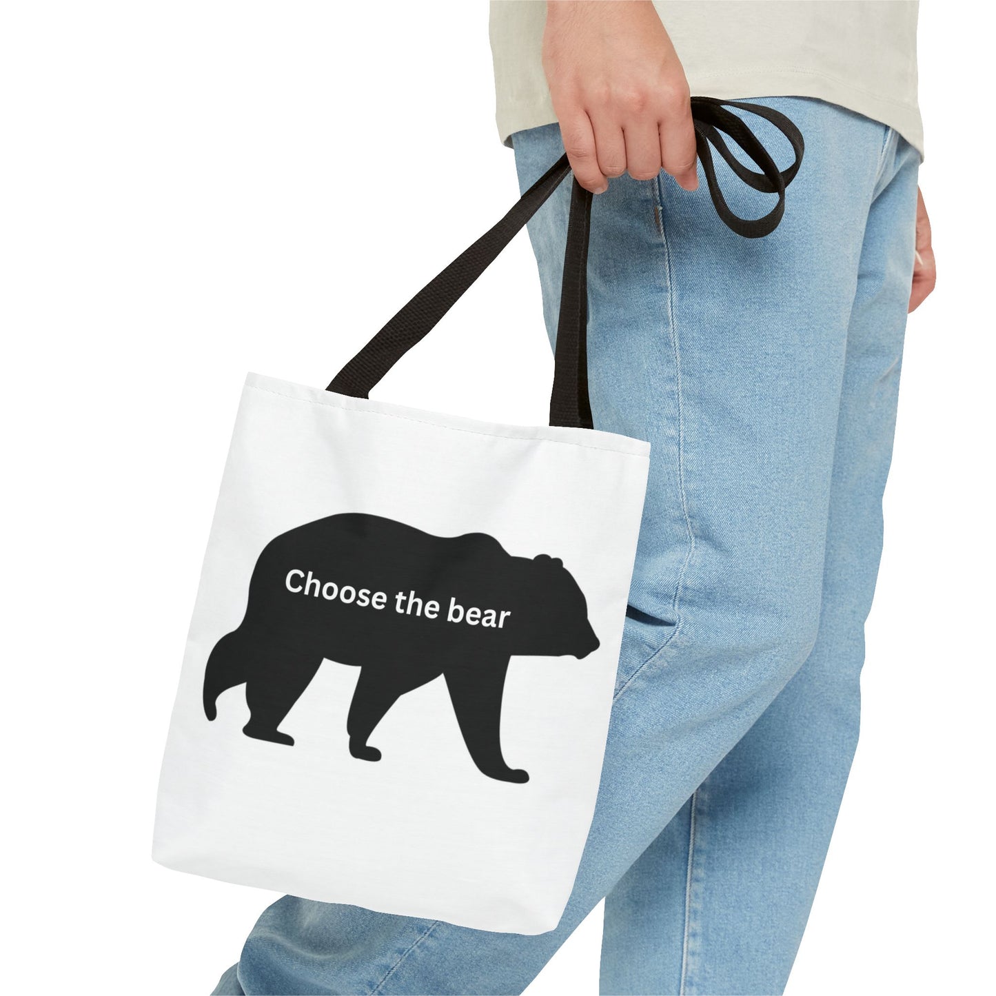 Bear - Choose the Bear - Tote Bag (AOP)