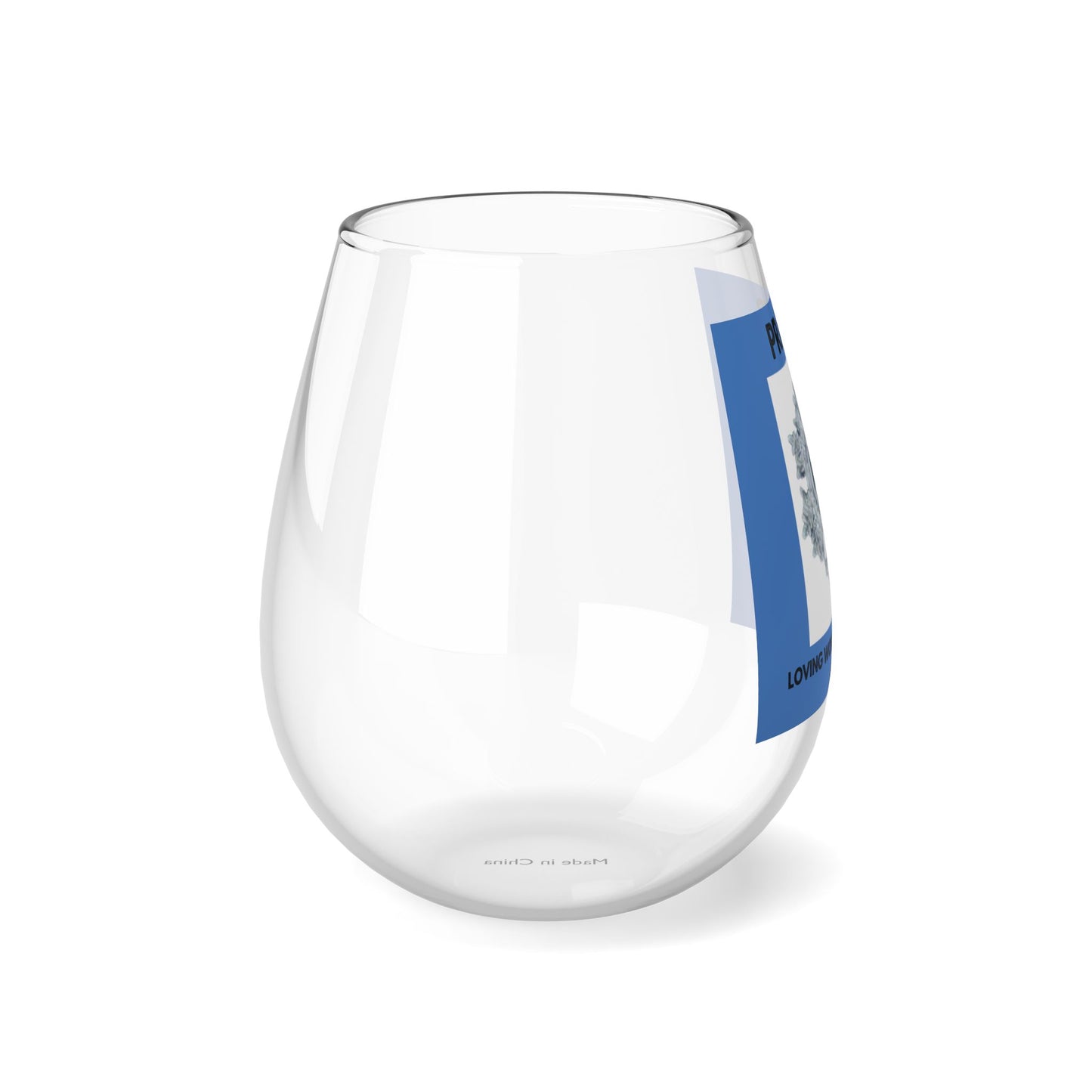 PRAYER STEMLESS WINE GLASS - 11.75oz