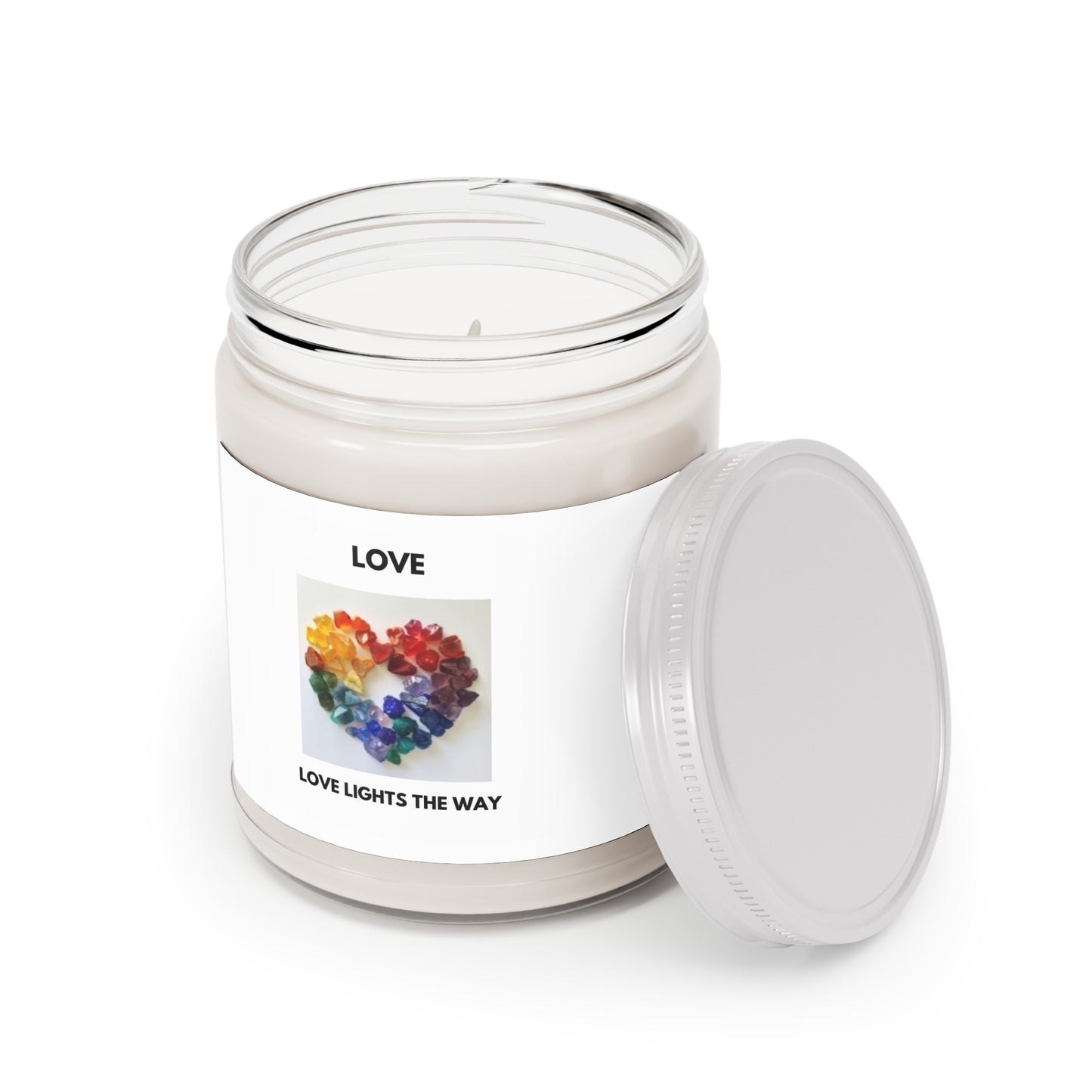 LOVE - LOVE LIGHTS THE WAY - Scented Candles, 9oz