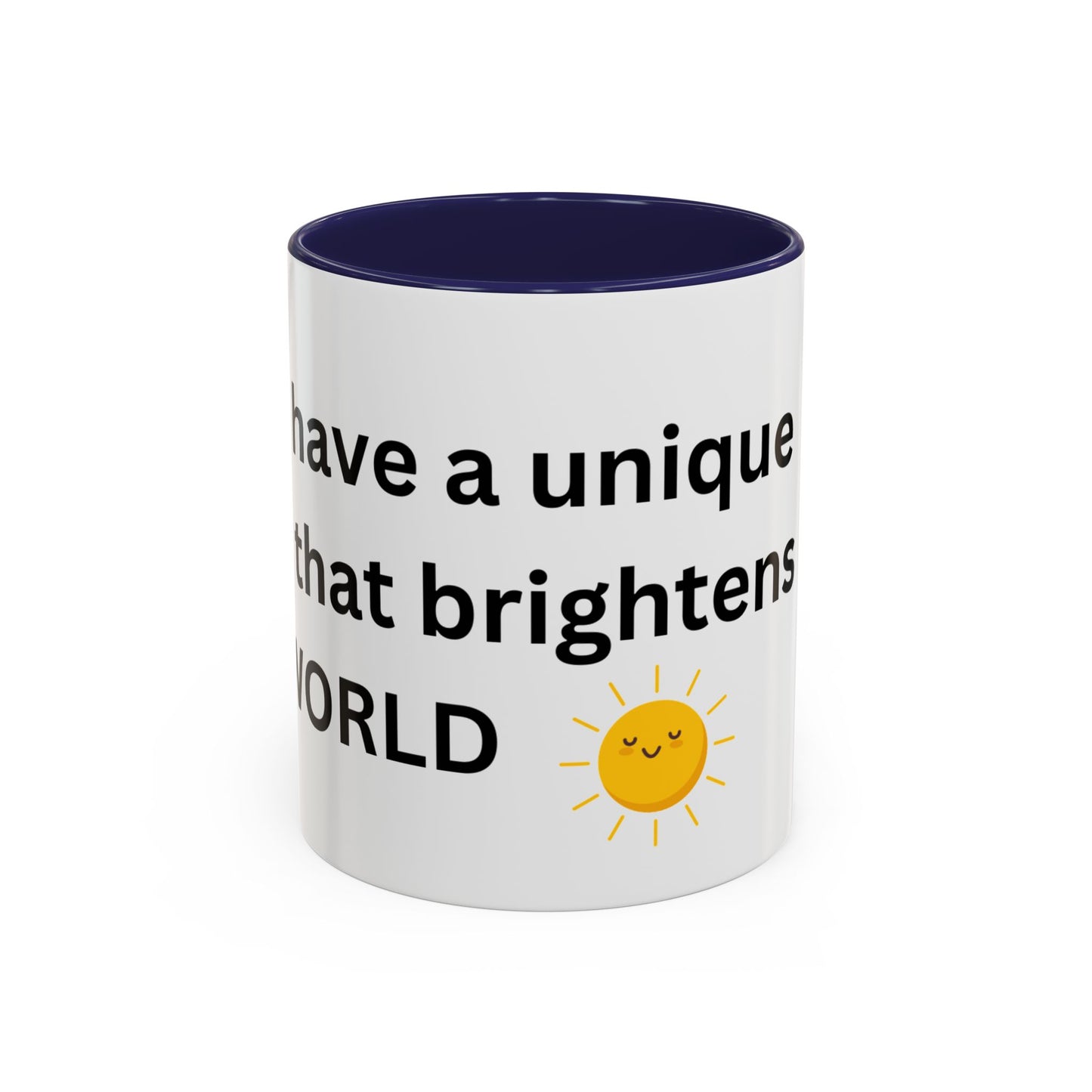 Bee Kind - You have a unique light that brightens the world - Accent Coffee Mug (11, 15oz)