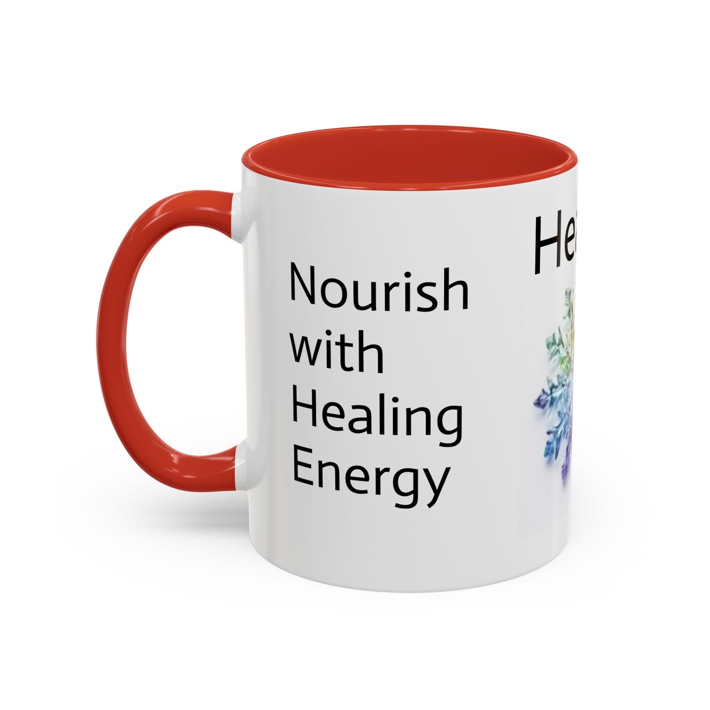 Healing - Nourish with Healing Energy - Accent Coffee Mug (11, 15oz)