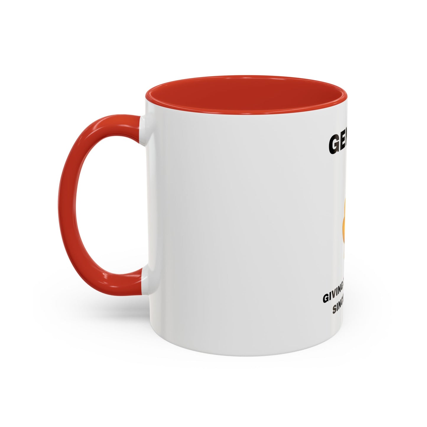 GEN- X - Giving zero fucks since the 70's - Accent Coffee Mug (11, 15oz)