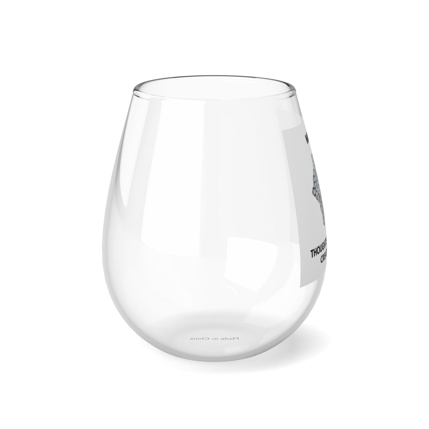 WEALTH STEMLESS WINE GLASS - 11.75oz