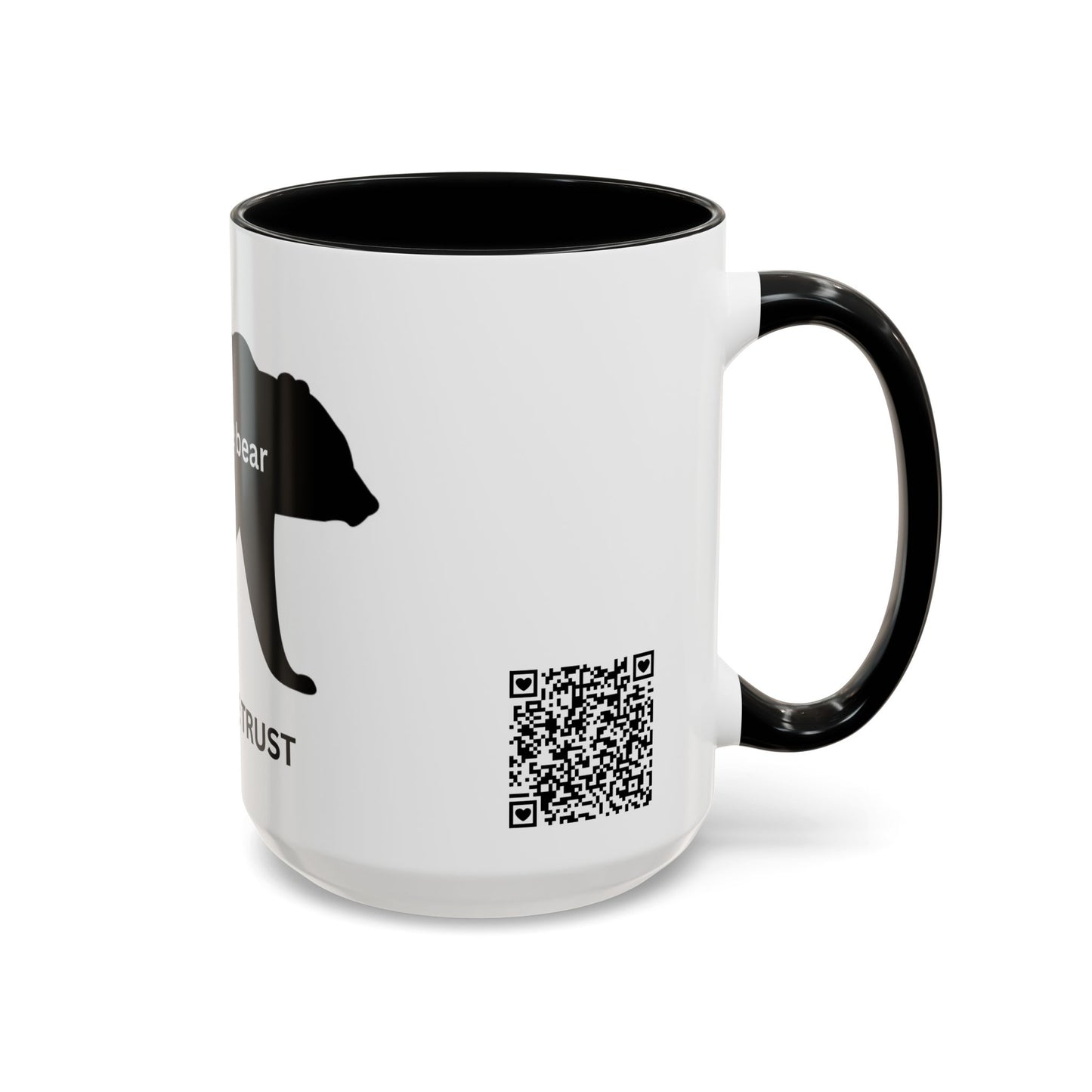 Bear -  In Bear We Trust (white) - Accent Coffee Mug (11, 15oz)