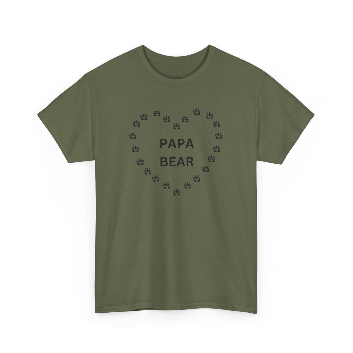 PAPA BEAR - Unisex Heavy Cotton Tee